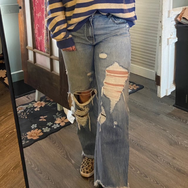 【IONSEOUL】Maple Domingo Denim Pants 4JH620 Dime Classic Relaxed Denim Pants | Apparel » Buy online now!